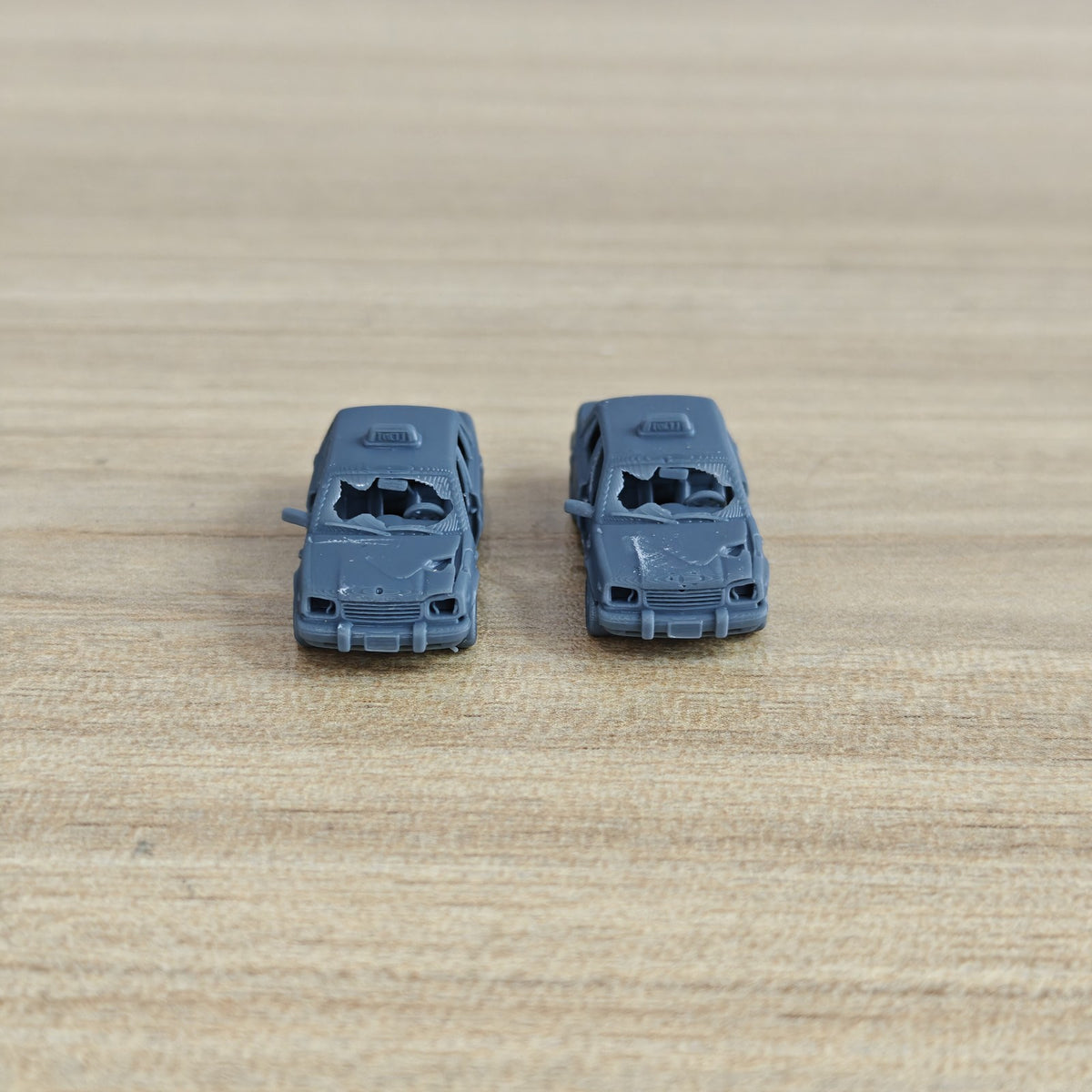 3D Printed Damaged Classic Taxi Post-Apocalyptic Wargame Miniature MRY-SFW LYTA200