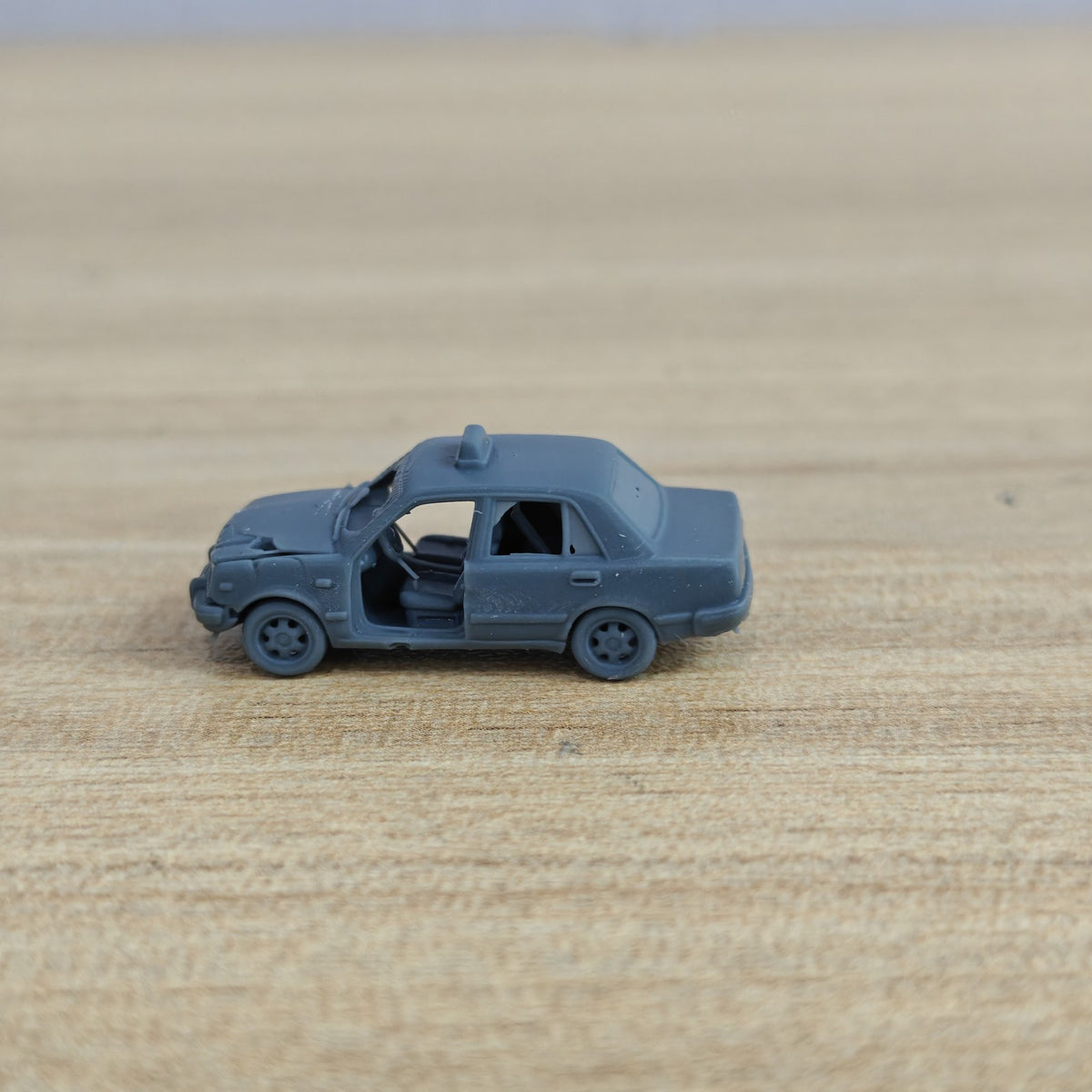 3D Printed Damaged Classic Taxi Post-Apocalyptic Wargame Miniature MRY-SFW LYTA200