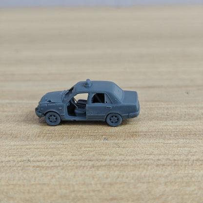3D Printed Damaged Classic Taxi Post-Apocalyptic Wargame Miniature MRY-SFW LYTA200