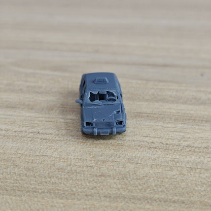 3D Printed Damaged Classic Taxi Post-Apocalyptic Wargame Miniature MRY-SFW LYTA200