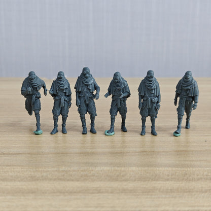 Sci-Fi Post-Apocalyptic Scavenger Six-Person Daily Routine MRY-SFW LYGR478