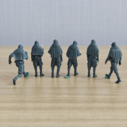 Sci-Fi Post-Apocalyptic Scavenger Six-Person Daily Routine MRY-SFW LYGR478