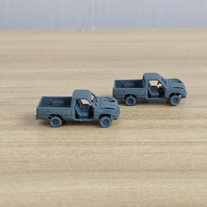 Damaged Ram Pickup Post-Apocalyptic Wargame Miniature MRY-SFW LYTA199