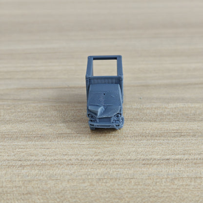 3D Printed Damaged Delivery Truck Scale Post-Apocalyptic Wargame Miniature MRY-SFW LYTA193