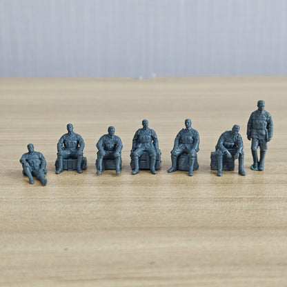 Historical People's Liberation Army Seven-Person Rest Group MRY-SFW LYGR608