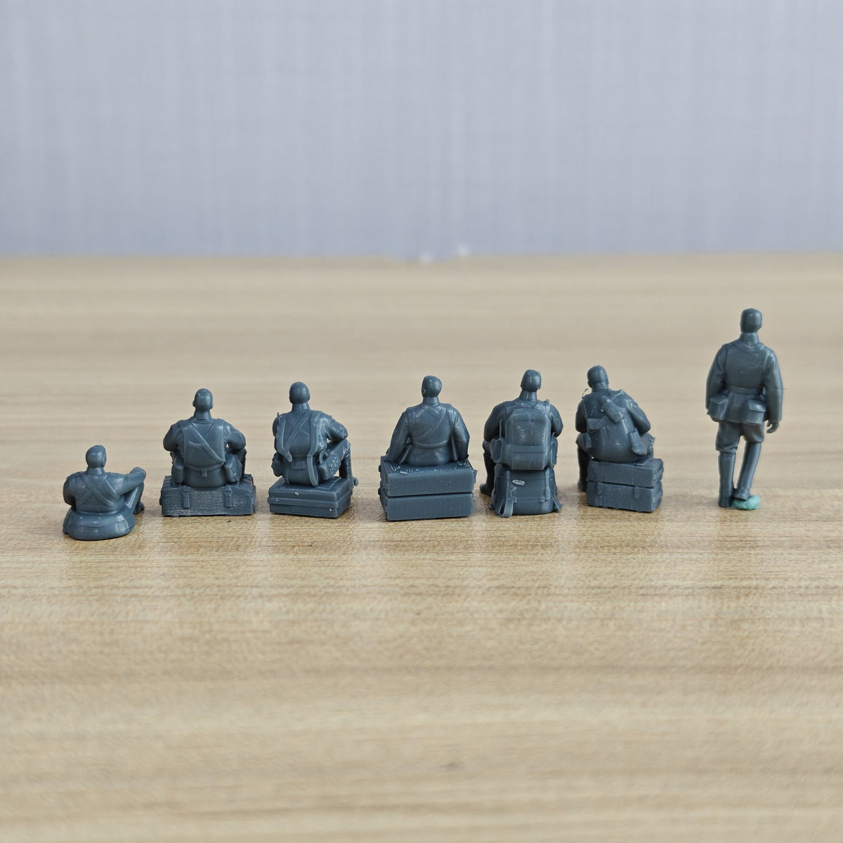 Historical People's Liberation Army Seven-Person Rest Group MRY-SFW LYGR608