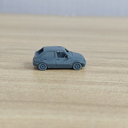 Battle-Damaged City Car 3D Printed Wasteland Diorama Accessory MRY-SFW LYTA202