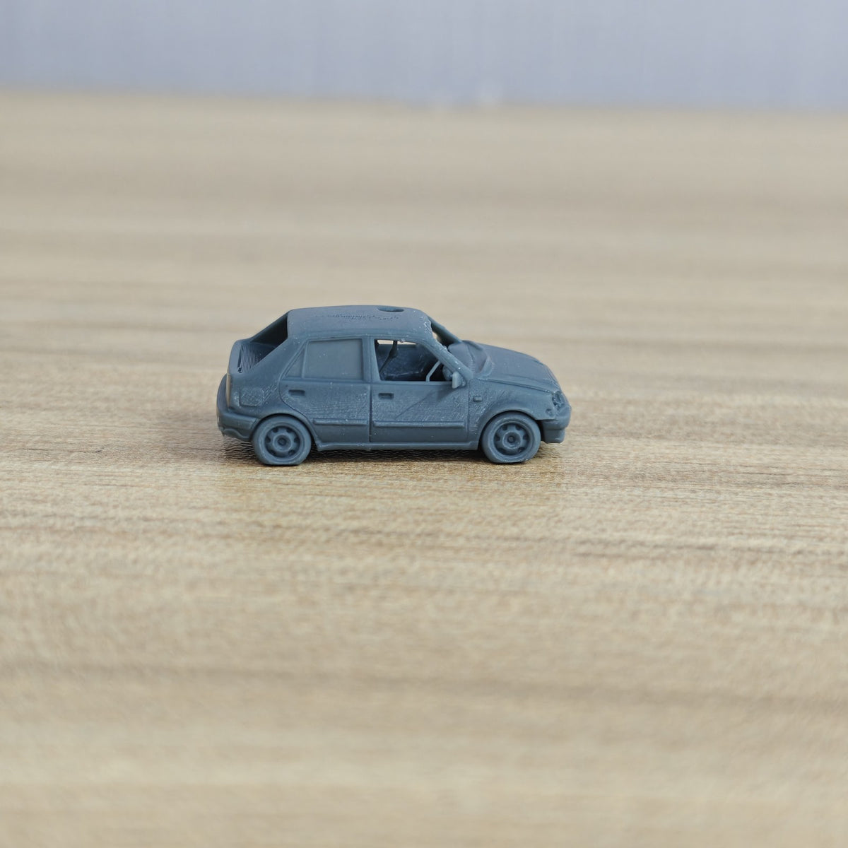Battle-Damaged City Car 3D Printed Wasteland Diorama Accessory MRY-SFW LYTA202