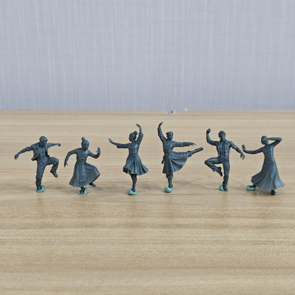 Theatre Stage Set? 6 Dancing . Capture ballet and folk dance moments your artistic displays. Miniature Car Diorama Figures Scene Props Accessories Resin MRY-SFW LYTR447
