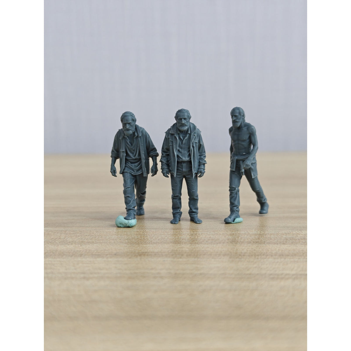Unpainted Urban Professional Miniatures 5-Pack | For City Diorama & Hobby Painting Miniatures Diorama Resin Figures MRY-SFW LYTR330