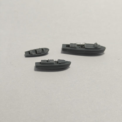 Royal Navy Life Boats 3 styles 2 sets Type A MRY-SFW LY003A 1/700(350,200,144) Model Upgrade Parts