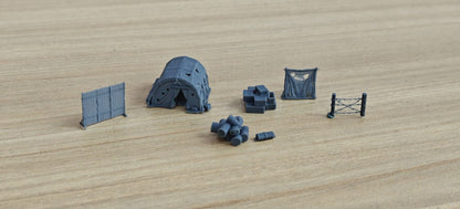 Camp Garrison Scenery · Outpost Fortification Sundries Kit MRY-SFW LYT537