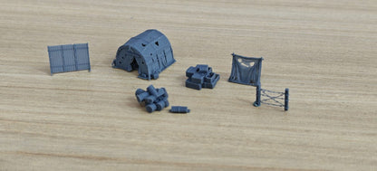 Camp Garrison Scenery · Outpost Fortification Sundries Kit MRY-SFW LYT537
