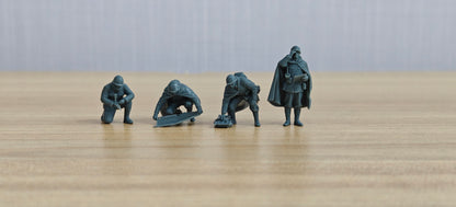 Korean War Battle of Chosin Reservoir USMC Stretcher Evacuation Prep 4-Man Team MRY-SFW SSTR636