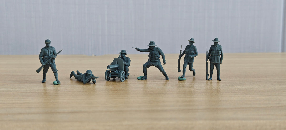 North African Campaign Battle 1 First and Second Alamein (A) Australian Soldiers MRY-SFW SSTR673