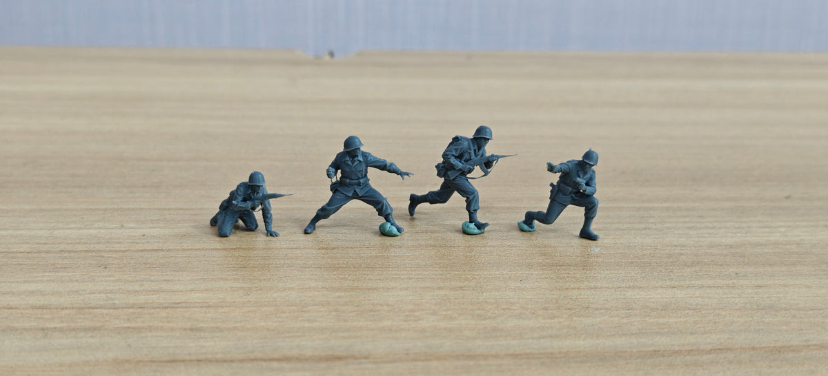 Korean War Incheon Landing US Marine Corps Urban Combat 4-Man Team MRY-SFW SSTR606