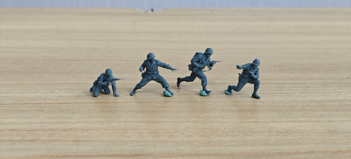 Korean War Incheon Landing US Marine Corps Urban Combat 4-Man Team MRY-SFW SSTR606