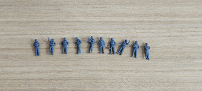 Miniature Figures Modern US Army Aviation Ground Crew Sand Table Model Character Accessories MRY-SFW LYFF043