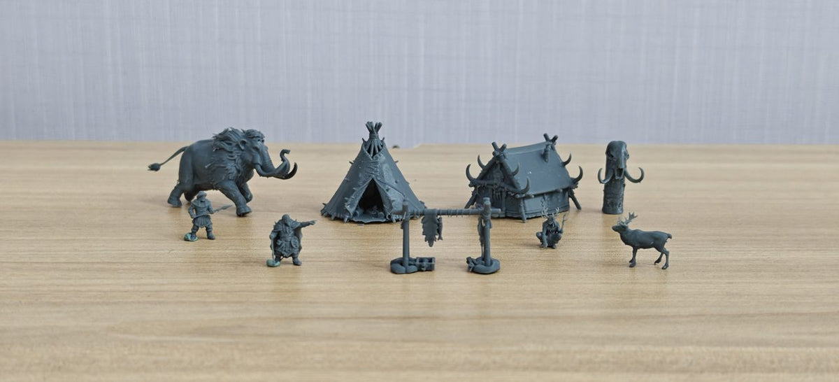 Prehistoric Tundra Mammoth‑Hunting Tribe MRY-SFW LYTD066
