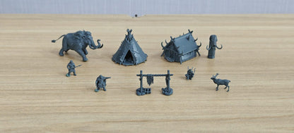 Prehistoric Tundra Mammoth‑Hunting Tribe MRY-SFW LYTD066