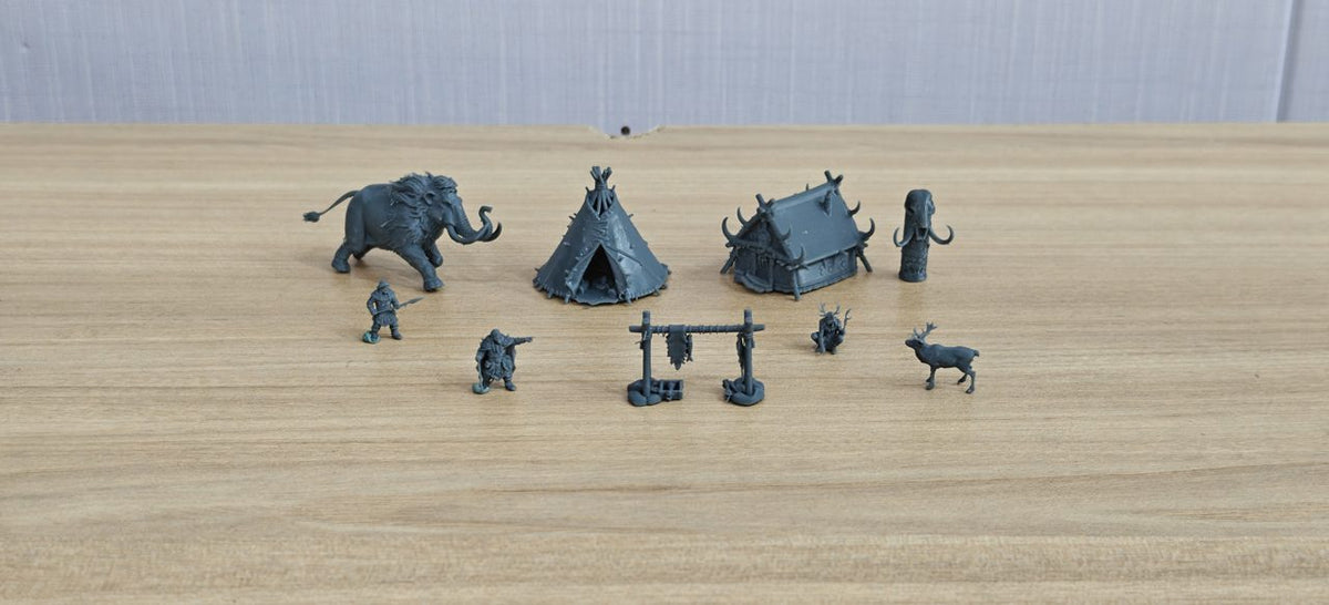 Prehistoric Tundra Mammoth‑Hunting Tribe MRY-SFW LYTD066