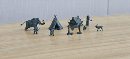 Prehistoric Tundra Mammoth‑Hunting Tribe MRY-SFW LYTD066