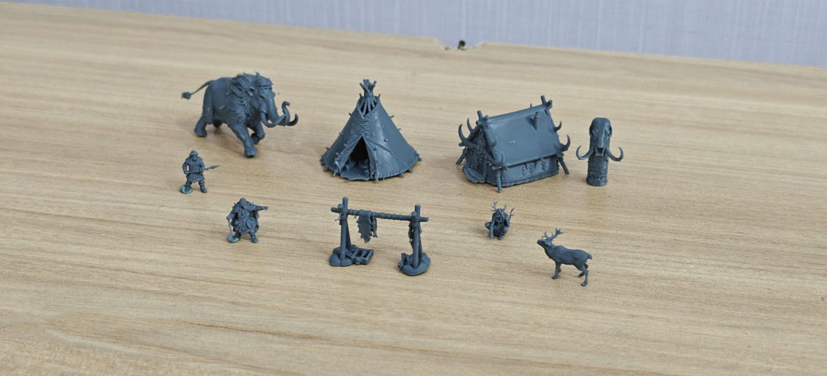 Prehistoric Tundra Mammoth‑Hunting Tribe MRY-SFW LYTD066
