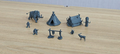 Prehistoric Tundra Mammoth‑Hunting Tribe MRY-SFW LYTD066