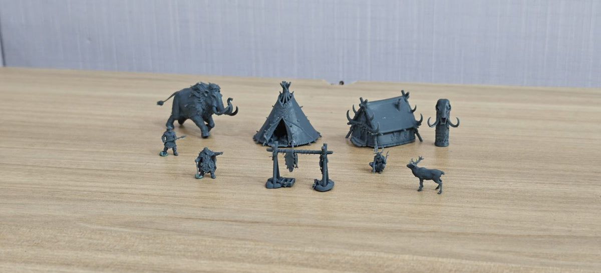 Prehistoric Tundra Mammoth‑Hunting Tribe MRY-SFW LYTD066
