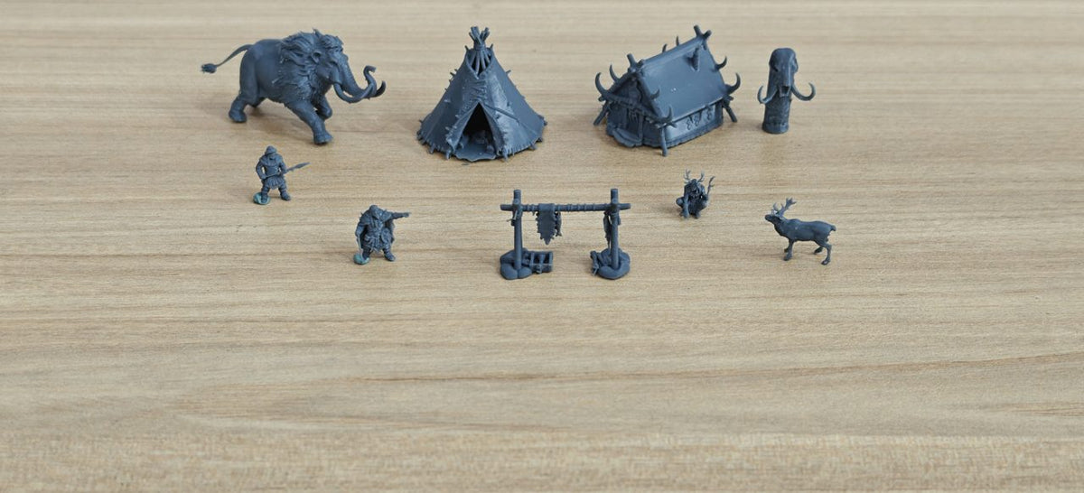 Prehistoric Tundra Mammoth‑Hunting Tribe MRY-SFW LYTD066