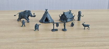 Prehistoric Tundra Mammoth‑Hunting Tribe MRY-SFW LYTD066