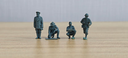 Korean War KPA Senior Command 4-Man Team MRY-SFW SSTR637