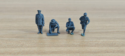 Korean War KPA Senior Command 4-Man Team MRY-SFW SSTR637