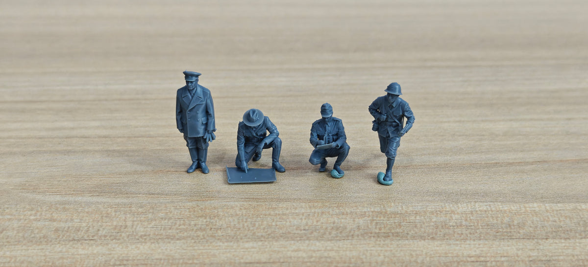 Korean War KPA Senior Command 4-Man Team MRY-SFW SSTR637