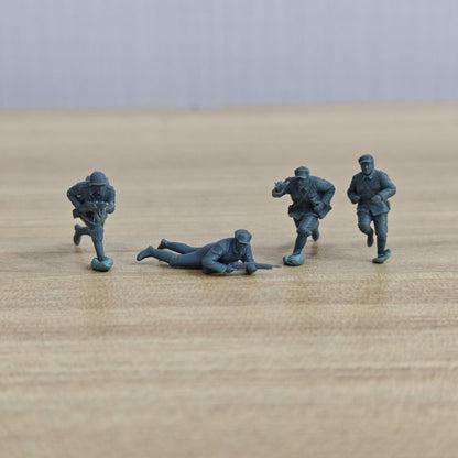 Korean War Battle of Chosin Reservoir Company-Level Commander Moving Assault Coordination 4-Man Team MRY-SFW SSTR635