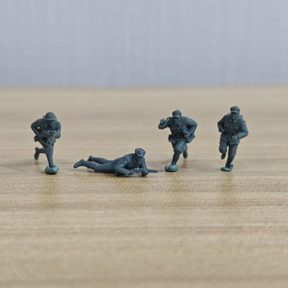Korean War Battle of Chosin Reservoir Company-Level Commander Moving Assault Coordination 4-Man Team MRY-SFW SSTR635