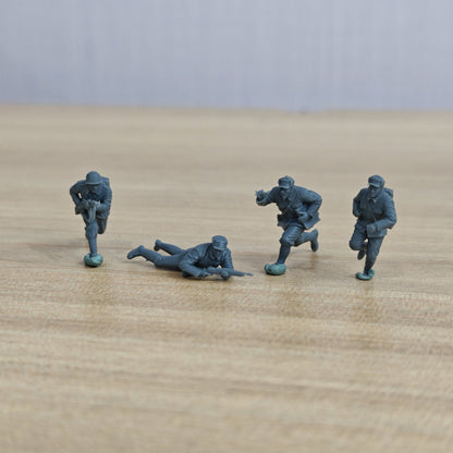 Korean War Battle of Chosin Reservoir Company-Level Commander Moving Assault Coordination 4-Man Team MRY-SFW SSTR635