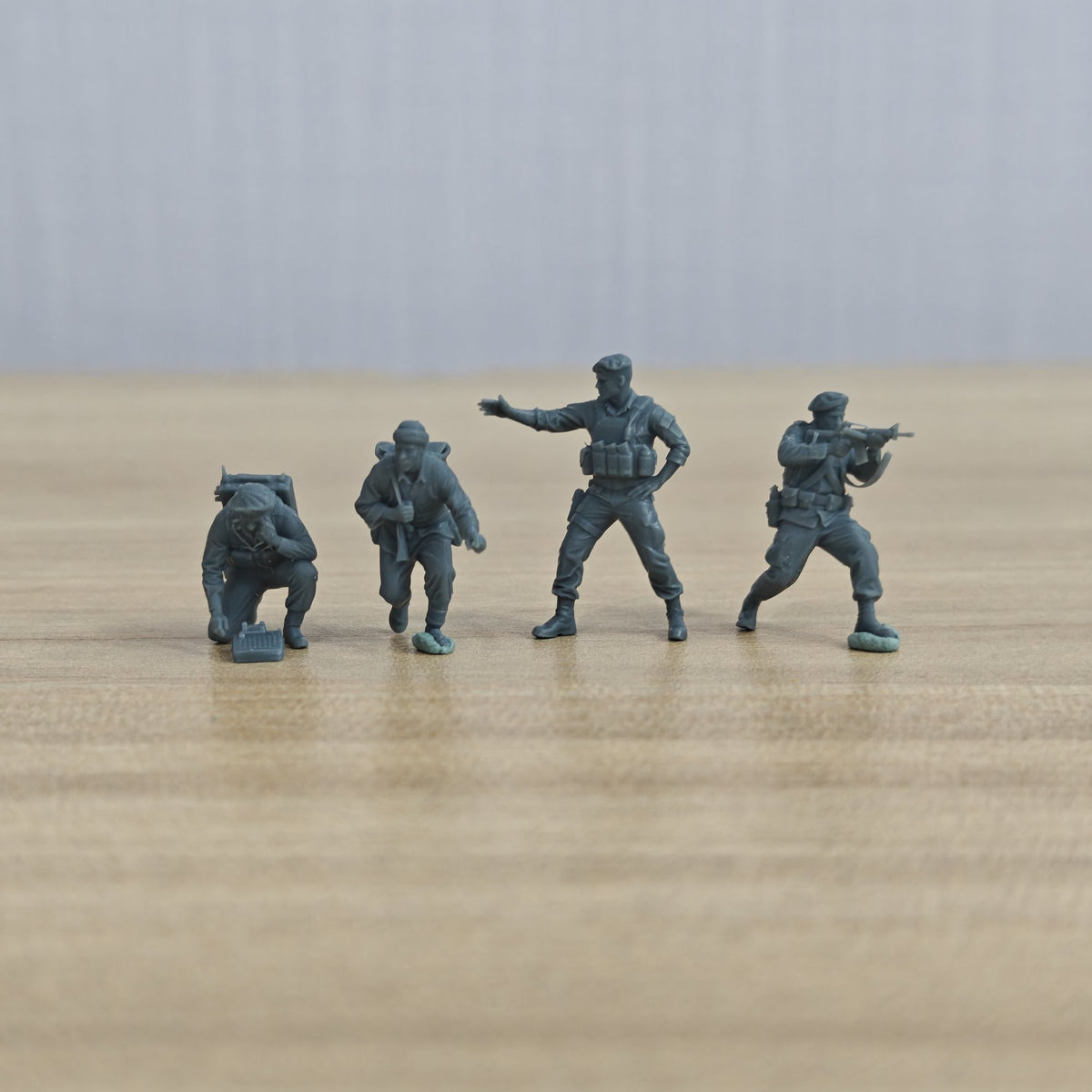 Vietnam War Special Forces Mountain CIDG Green Beret Detachment A Commander and Aide 4-Man Team MRY-SFW SSTR653