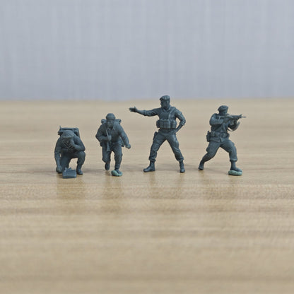 Vietnam War Special Forces Mountain CIDG Green Beret Detachment A Commander and Aide 4-Man Team MRY-SFW SSTR653
