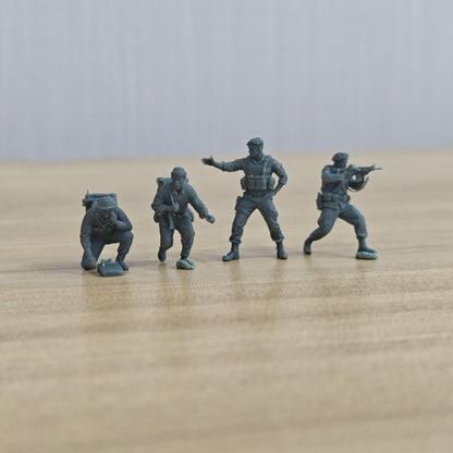 Vietnam War Special Forces Mountain CIDG Green Beret Detachment A Commander and Aide 4-Man Team MRY-SFW SSTR653