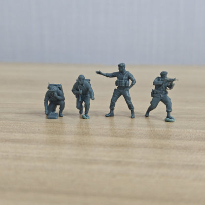 Vietnam War Special Forces Mountain CIDG Green Beret Detachment A Commander and Aide 4-Man Team MRY-SFW SSTR653