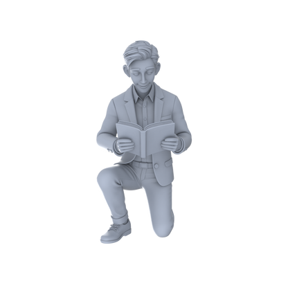 Yao's Studio LYTR127  Campus Character Miniature Set Student & Teacher Figurines for Sand Table Scenes 1set