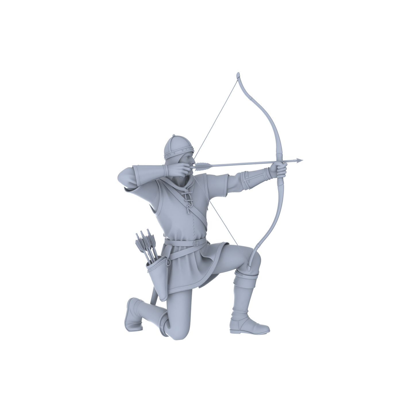 MRY-SFW LYGR049 Medieval knight, combat pose, historical theme, magic theme, wargame, resin white model, fantasy theme, wargaming miniature, scene character, figure, hand-painted S Scale