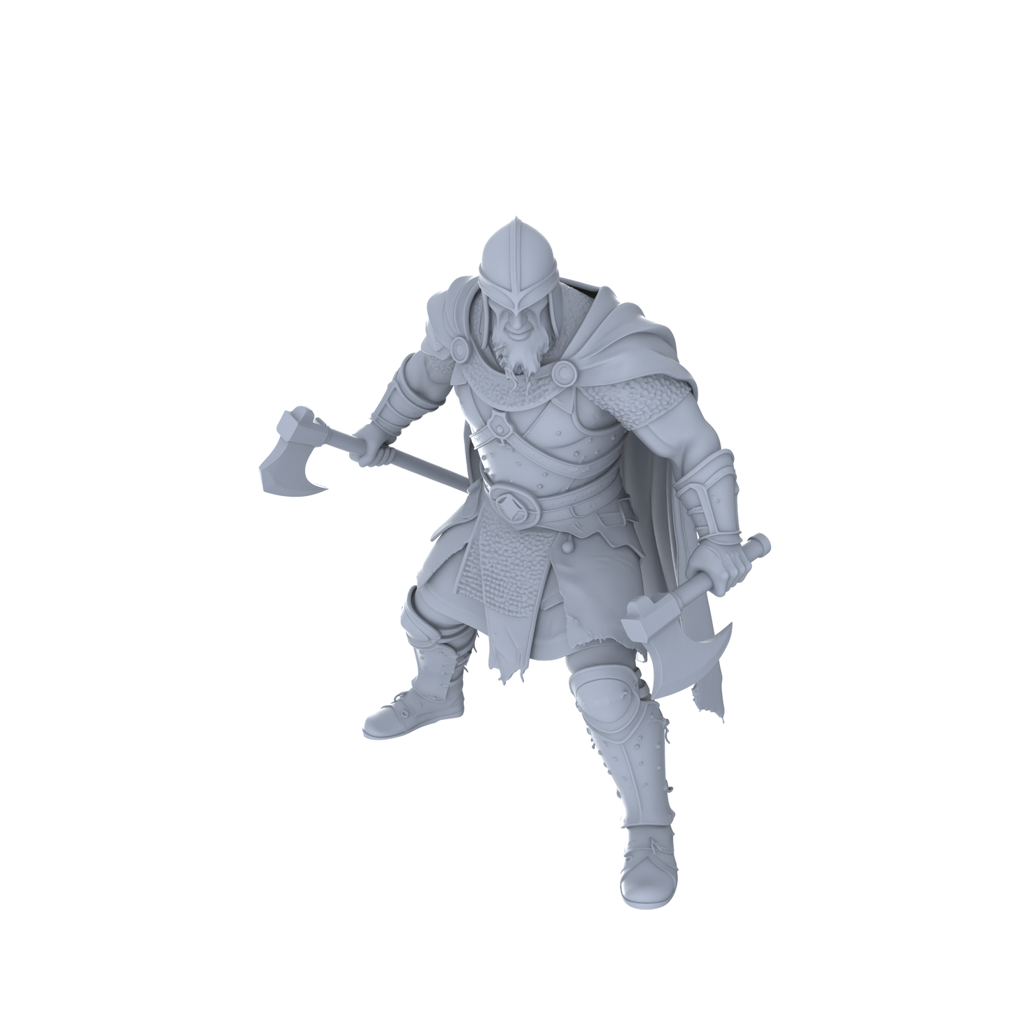 MRY-SFW LYGR042 Medieval, Berserker, Magic Theme, Wargame, Resin Blank Model, Fantasy Theme, Wargaming Miniatures, Scenic Figures, Handmade Figure, Hand-painted S Scale