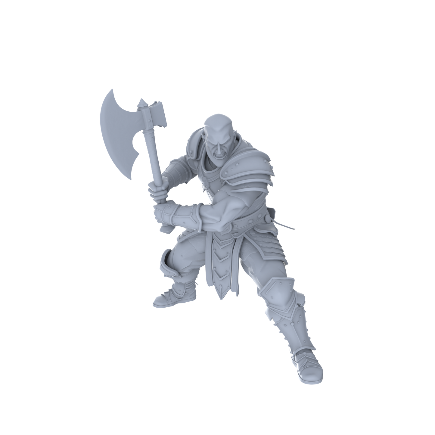 MRY-SFW LYGR042 Medieval, Berserker, Magic Theme, Wargame, Resin Blank Model, Fantasy Theme, Wargaming Miniatures, Scenic Figures, Handmade Figure, Hand-painted S Scale