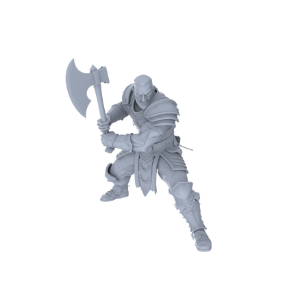 MRY-SFW LYGR042 Medieval, Berserker, Magic Theme, Wargame, Resin Blank Model, Fantasy Theme, Wargaming Miniatures, Scenic Figures, Handmade Figure, Hand-painted S Scale