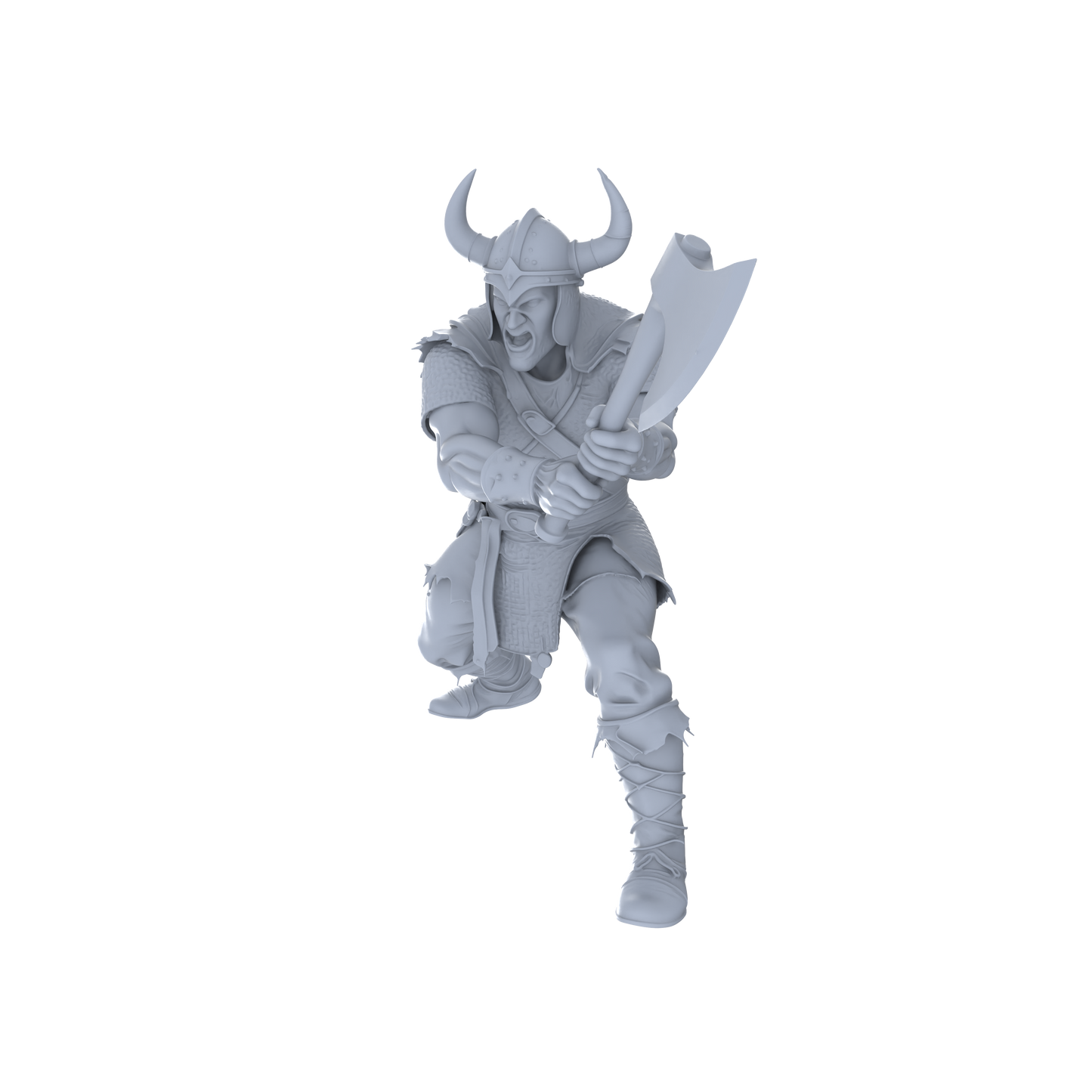 MRY-SFW LYGR042 Medieval, Berserker, Magic Theme, Wargame, Resin Blank Model, Fantasy Theme, Wargaming Miniatures, Scenic Figures, Handmade Figure, Hand-painted S Scale
