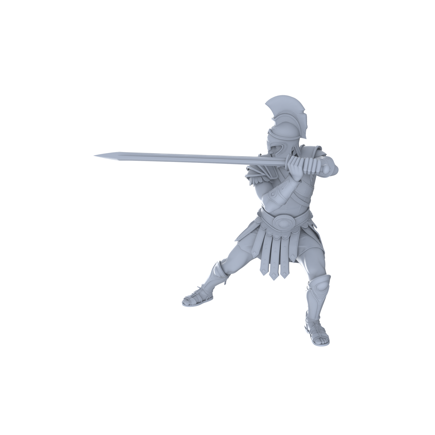 MRY-SFW LYGR044 Medieval, Spartan Warrior, Magic Theme, Wargame, Resin Blank Model, Fantasy Theme, Wargaming Miniatures, Scenic Figures, Handmade Figure, Hand-painted S Scale
