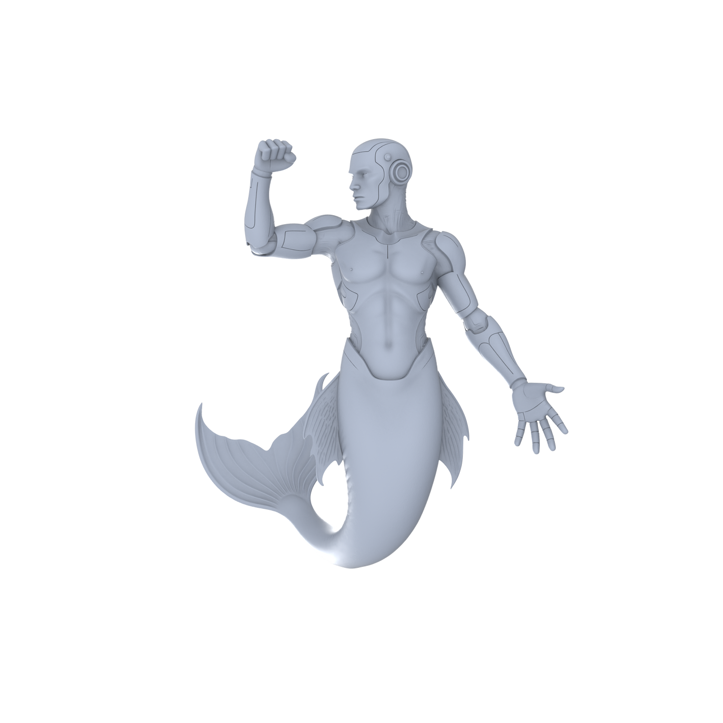 MRY-SFW LYGR055 Biological Mutation Series, Snake Human, wargame, resin blank model, sci-fi theme, fantasy theme, miniature figure, scene character, figure, hand-painted S Scale