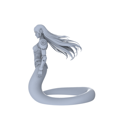 MRY-SFW LYGR055 Biological Mutation Series, Snake Human, wargame, resin blank model, sci-fi theme, fantasy theme, miniature figure, scene character, figure, hand-painted S Scale
